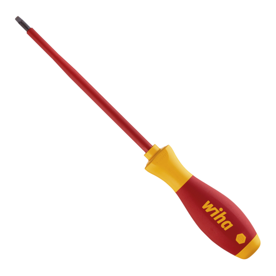 SCREWDRIVER INSULATED SQ1 x 100mm 358N WIHA